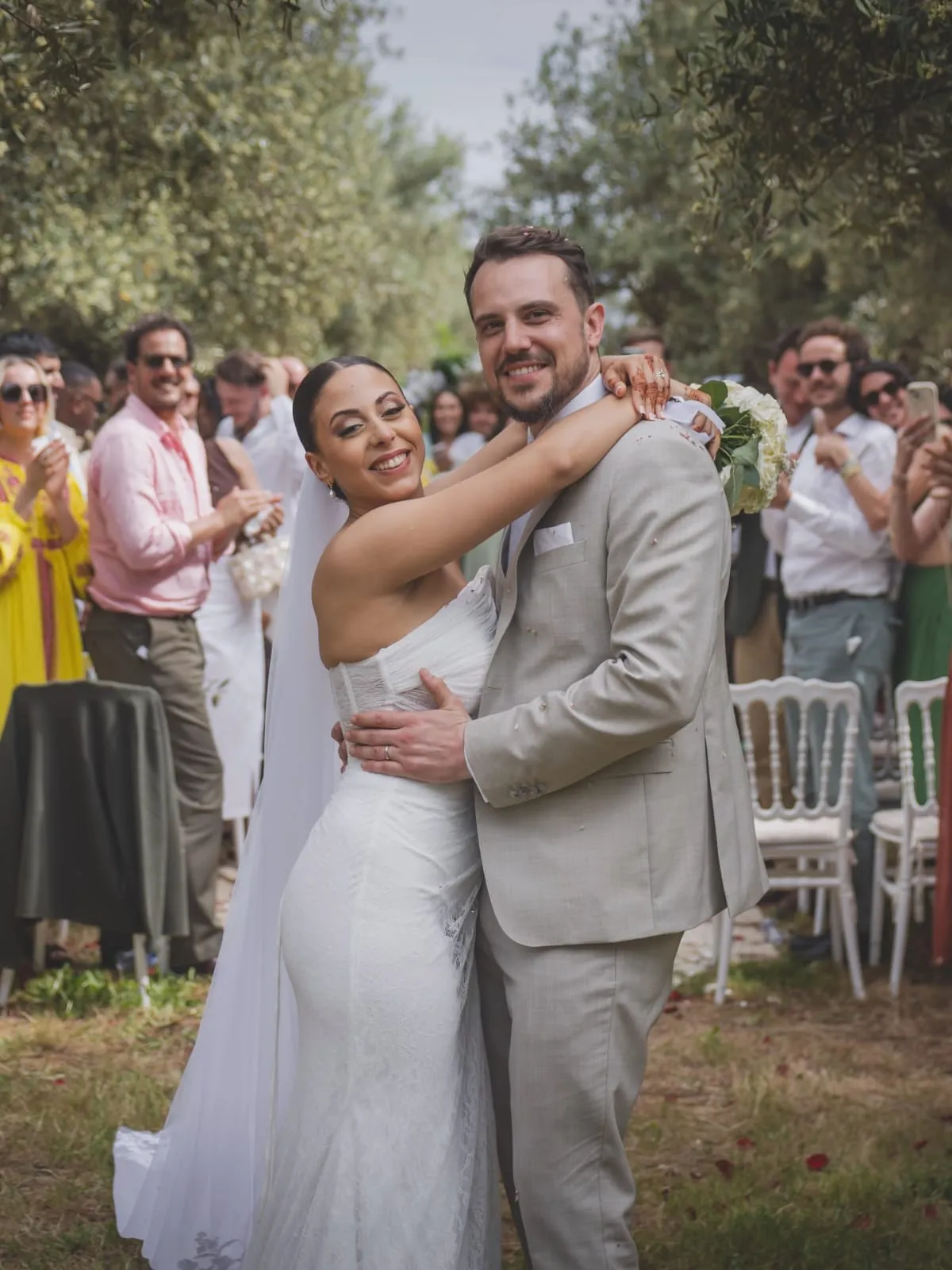Rany et Vian — mariage en plein air
